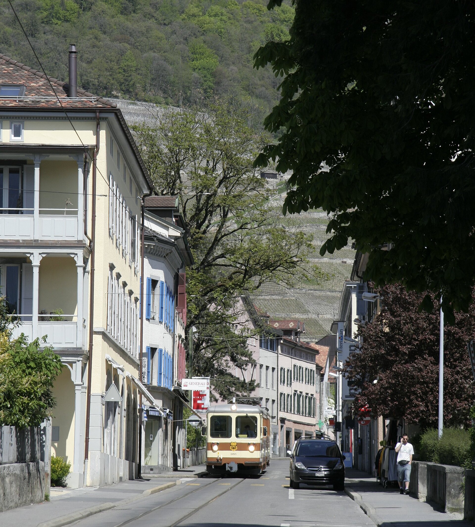 Zug der TPC in Aigle