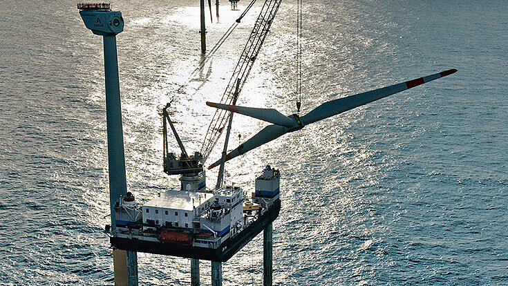 Offshore-Spezialkran