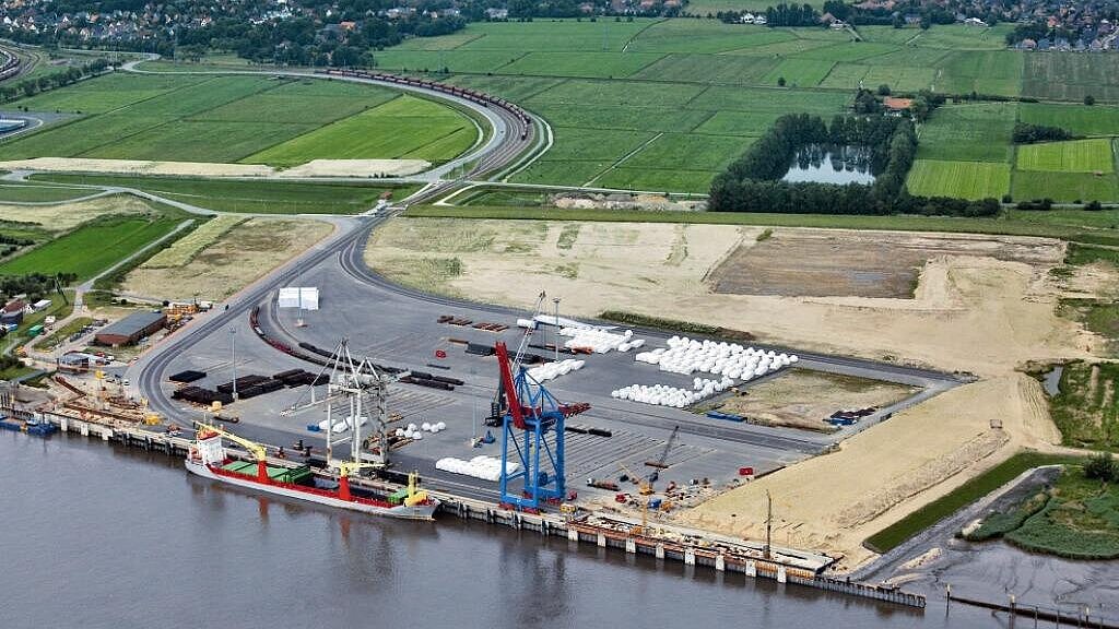 Großes Potenzial haben Nordenham, Brake (Foto) und Wilhelmshaven. Foto: NPorts Großes Potenzial haben Nordenham, Brake (Foto) und Wilhelmshaven. Foto: NPorts