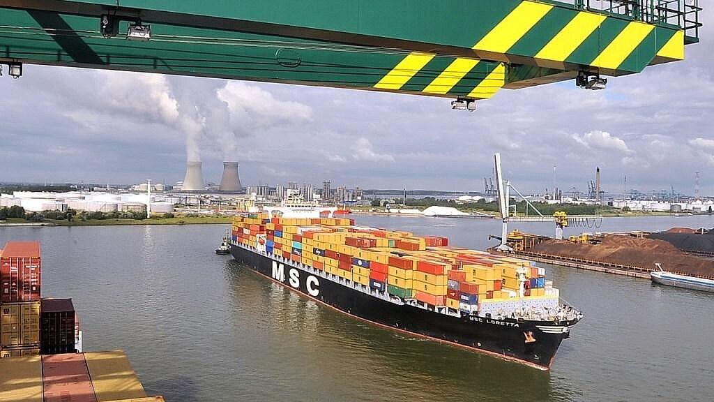 Der Hafen Antwerpen erzielte neue Höchstwerte bei Flüssiggütern und containerisierter Ladung. Foto: Port of Antwerp