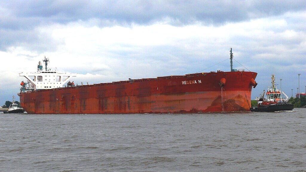 Hugo Neu veräußert den Großbulker „Regena N“ für 33 Millionen Dollar nach Hongkong. Foto: Andreas