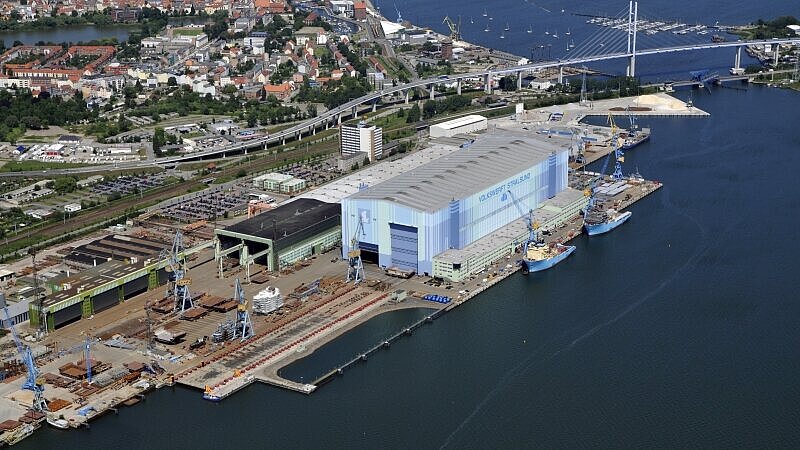 Die Auslastung der P+S Werftengruppe in Vorpommern sei bis Mitte 2013 gesichert. Foto: P+S Werften Die Auslastung der P+S Werftengruppe in Vorpommern sei bis Mitte 2013 gesichert. Foto: P+S Werften