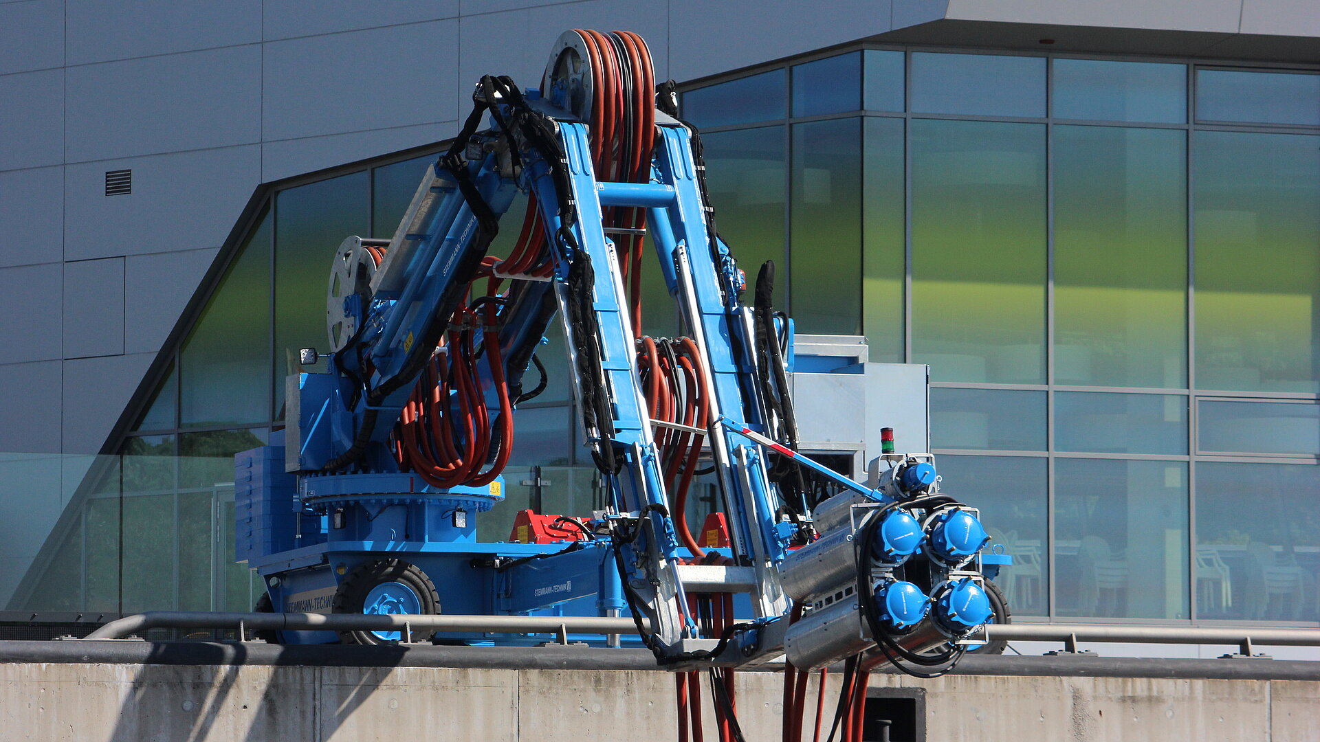 Roboterarm für Tidenhub Roboterarm für Tidenhub