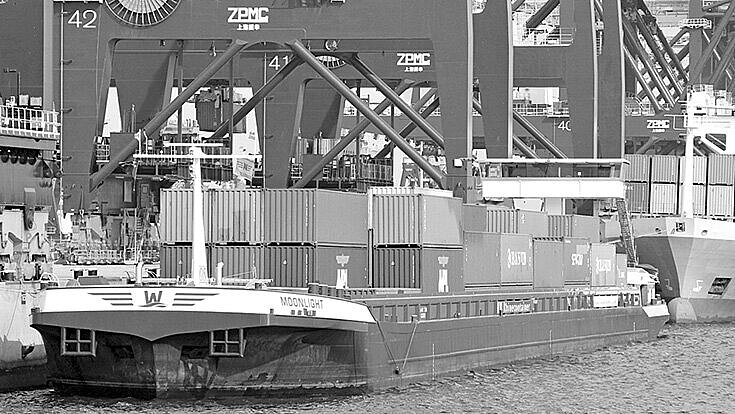 Containerbinnenschiff