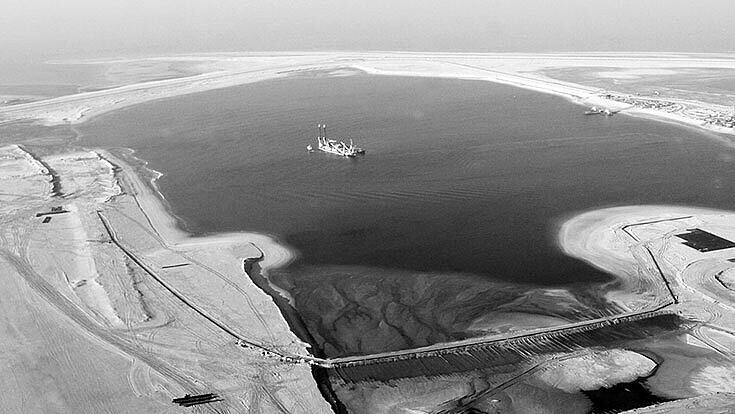 Maasvlakte 2 damals Maasvlakte 2 damals