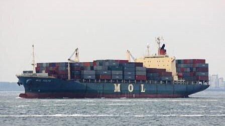 Der 13 Jahre alte "MOL Volta" findet in Griechenland einen Abnehmer. Foto: Gierke Der 13 Jahre alte "MOL Volta" findet in Griechenland einen Abnehmer. Foto: Gierke