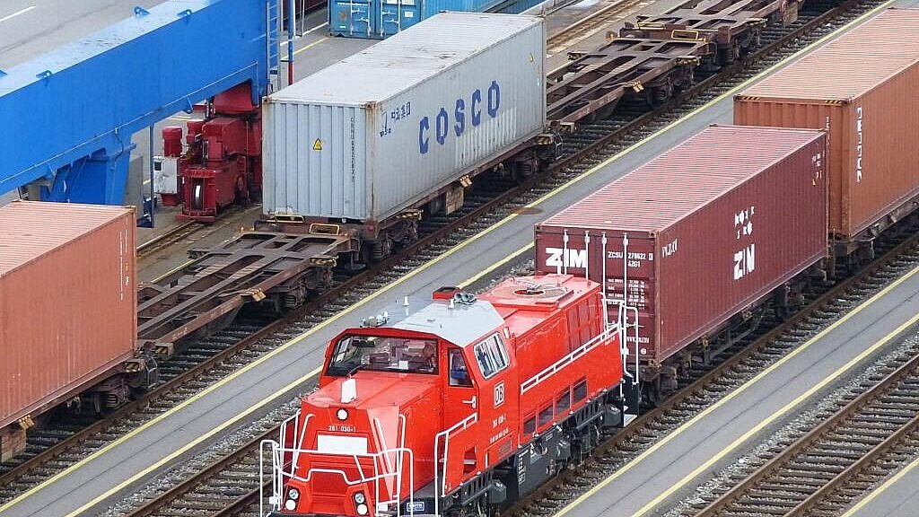 Für die Nutzer der Hamburger Hafenbahn gewährt die HPA auch einen Umweltbonus. Foto: Arndt
