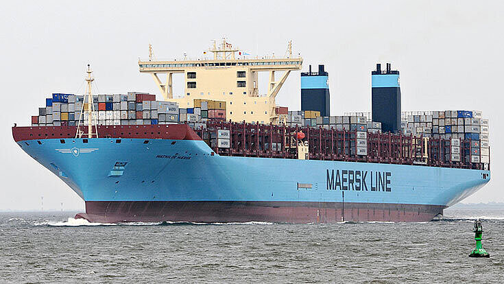 Maersk Containerschiff Maersk Containerschiff