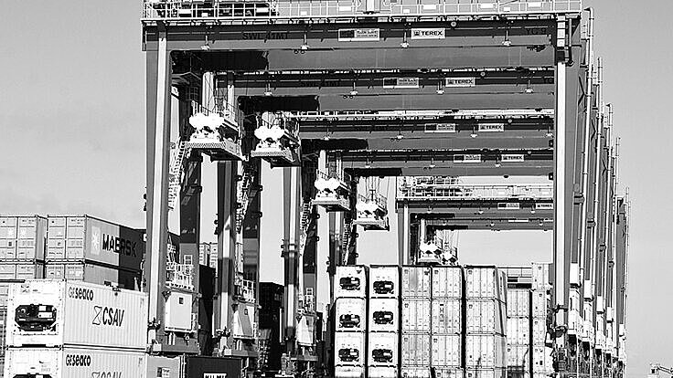 Containerstapelkran