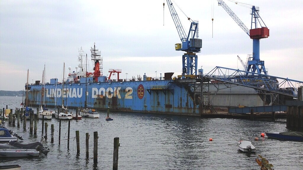 Die Lindenau Werft hatte vor vier Jahren Insolvenz angemeldet. Foto: Dr. Karl-Heinz Hochhaus Die Lindenau Werft hatte vor vier Jahren Insolvenz angemeldet. Foto: Dr. Karl-Heinz Hochhaus