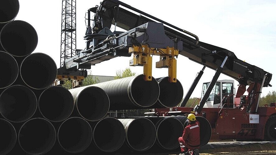 Von Sassnitz sollen 120.000 Tunnelelemente nach Kopenhagen verschifft werden. Foto: Fährhafen Sassnitz