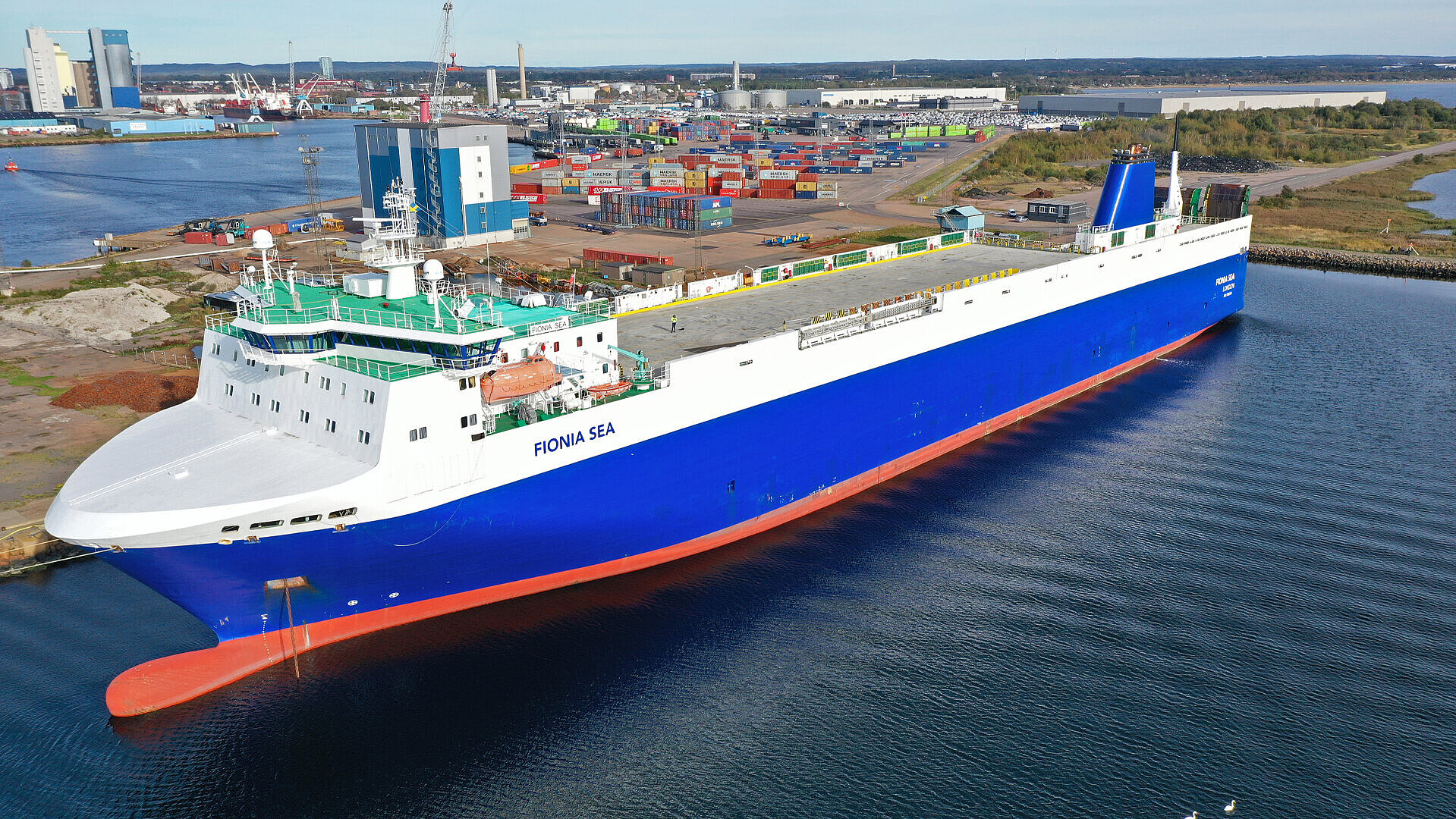 German Roro Neuer RoRo-Dienst nach Nordschweden - THB