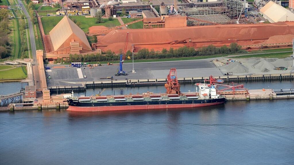 Der Terminal Stade kann bis zu 180 Meter lange Schiffe abfertigen. Foto: Buss Group Der Terminal Stade kann bis zu 180 Meter lange Schiffe abfertigen. Foto: Buss Group