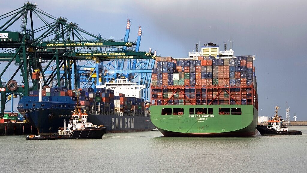 Das Ergebnis des Containerumschlags liegt mit 2,2 Millionen TEU um gut 11,1 Prozent unter dem Vorjahresniveau. Foto: Goya Bauwens