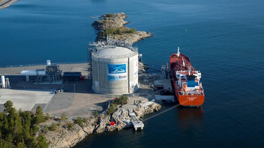 In Zukunft werden mehr LNG-Terminals wie hier im schwedischen Nynäshamn nötig sein. Foto: Linde