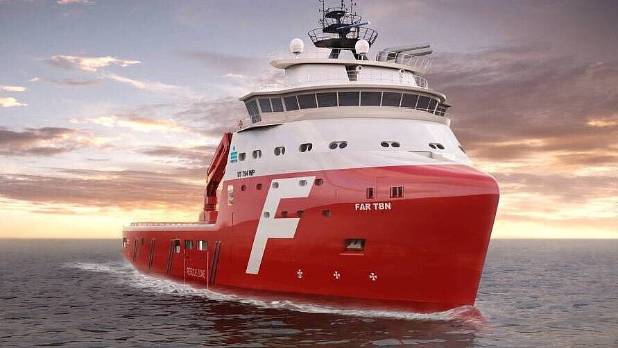 Das Schiff des Jahres: "Far Solitaire". Grafik: Farstad Das Schiff des Jahres: "Far Solitaire". Grafik: Farstad