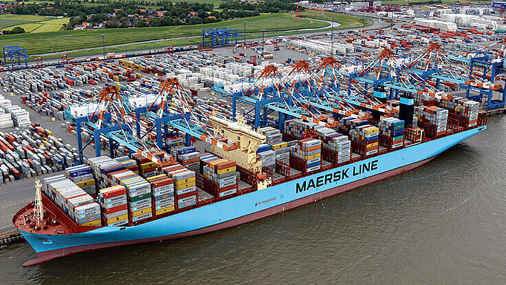 Containerkaje Bremerhaven