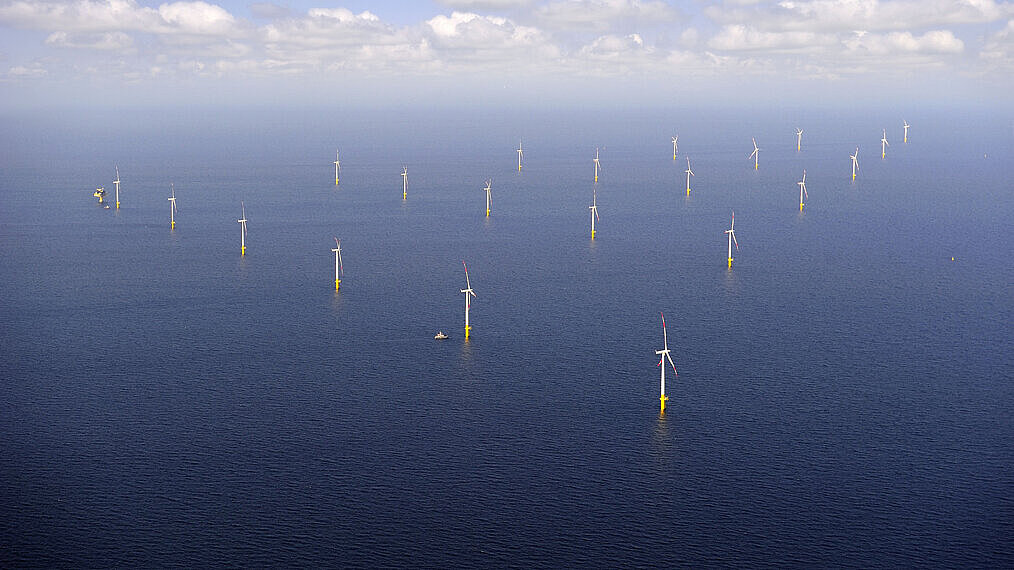 In der Ostsee läuft seit Mai 2011 der Windpark "Baltic 1". Foto: EnBW