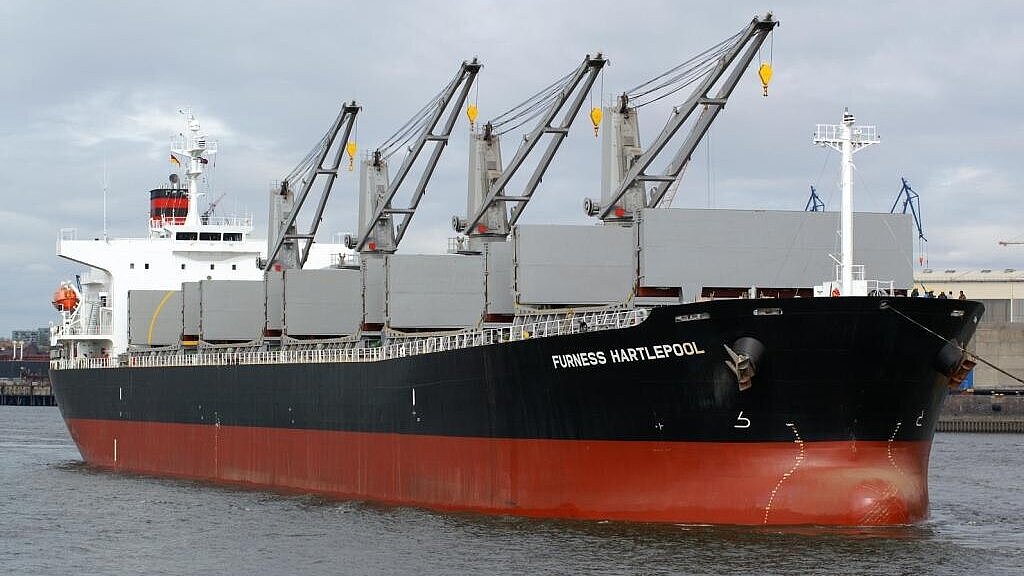Noble nimmt den 52.000-Tonner „Furness Hartlepool“ für 32.750 Dollar pro Tag auf. Foto: Hasenpusch