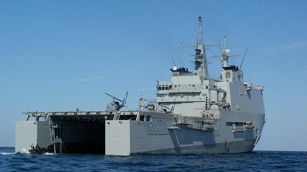 Unter anderem die spanische Marine hat bereits Joint Support Ships, zum Beispiel die „Castilla“. Foto: Behling Unter anderem die spanische Marine hat bereits Joint Support Ships, zum Beispiel die „Castilla“. Foto: Behling