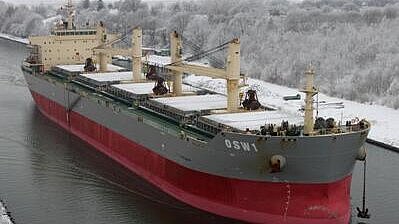 Der erst 2010 abgelieferte Supramax-Bulker "OSW 1" wurde für 26,8 Millionen Dollar nach China verkauft. Foto: Hasenpusch