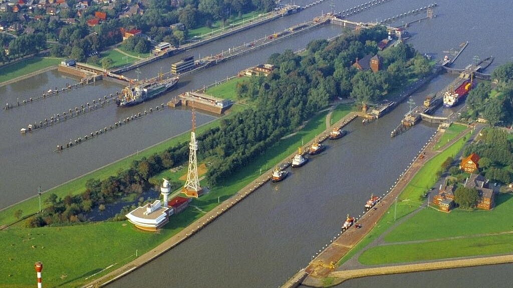 Um den Kanal leistungsfähiger seien mehr als 300 Millionen Euro für einen Schleusenneubau nötig. Foto: Hasenpusch Um den Kanal leistungsfähiger seien mehr als 300 Millionen Euro für einen Schleusenneubau nötig. Foto: Hasenpusch