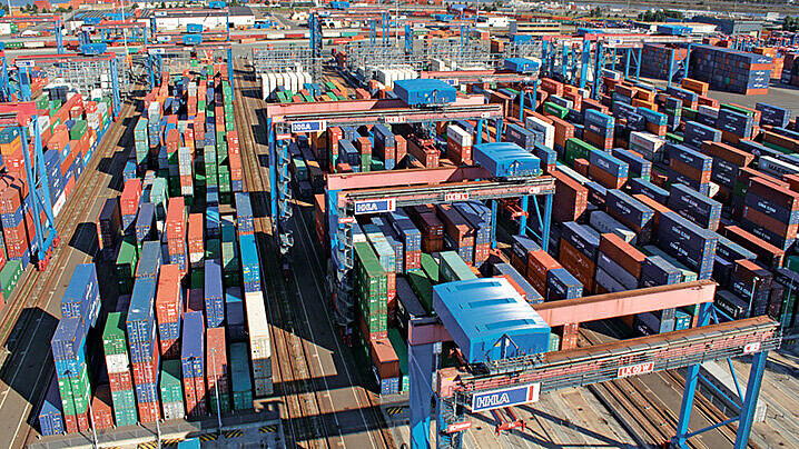 Containerterminal Hamburg