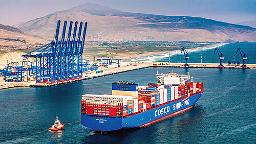 Cosco Shipping Lines Peru Cosco eröffnet Terminal in Peru - THB