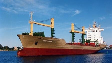 Brasilianer übernehmen im August das Rendsburger Container-Feederschiff „Westerdeich“. Foto: MTW/Volster Brasilianer übernehmen im August das Rendsburger Container-Feederschiff „Westerdeich“. Foto: MTW/Volster