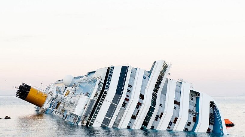 Die "Costa Concordia" havarierte Anfang diesen Jahres. Foto: Marina Militare Die "Costa Concordia" havarierte Anfang diesen Jahres. Foto: Marina Militare