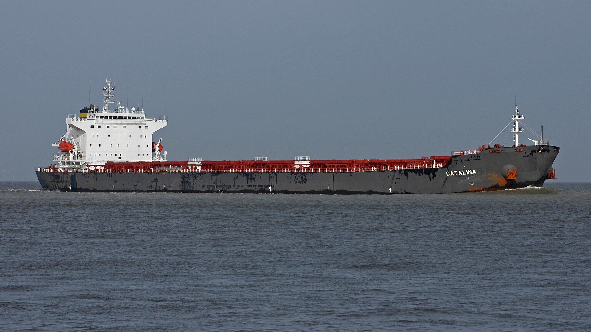 "Catalina" befördert für Vale 40.000 Tonnen Erz von San Nicolas nach Rotterdam. Foto: Hasenpusch