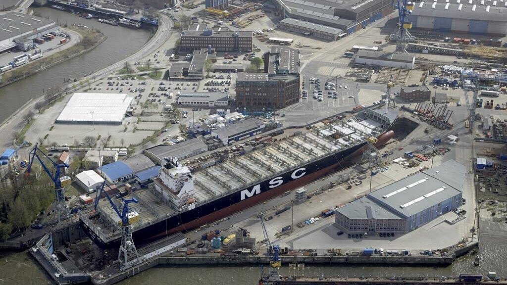 Der Mutterkonzern ThyssenKrupp hatte angekündigt, den zivilen Teil der Blohm+Voss Werft verkaufen zu wollen. Foto: B+V Der Mutterkonzern ThyssenKrupp hatte angekündigt, den zivilen Teil der Blohm+Voss Werft verkaufen zu wollen. Foto: B+V