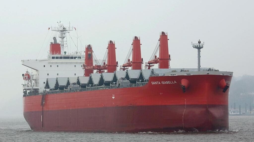 Der Supramax-Bulker "Santa Isabella" erzielt eine Rate von 14.000 Dollar/Tag.