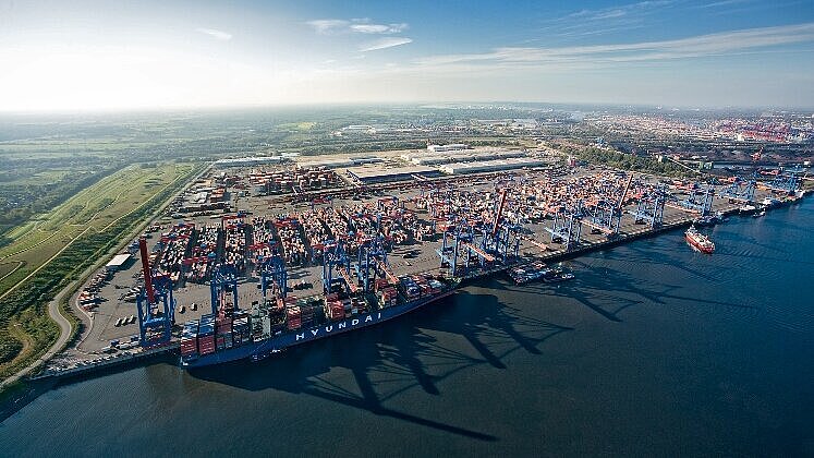 2,2 Millionen TEU wurden im ersten Quartal umgeschlagen. Foto: HHLA 2,2 Millionen TEU wurden im ersten Quartal umgeschlagen. Foto: HHLA