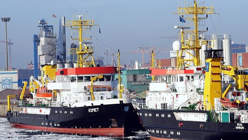 Das Bundesamt für Seeschifffahrt und Hydrographie betreibt fünf Forschungsschiffe. Foto: Arndt