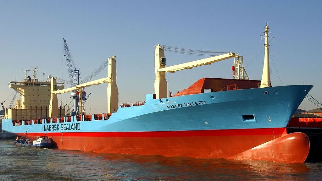 Im Dreierpack mit „über Wert“ verkauft: Containerfrachter „Maersk Valetta“. Im Dreierpack mit „über Wert“ verkauft: Containerfrachter „Maersk Valetta“.