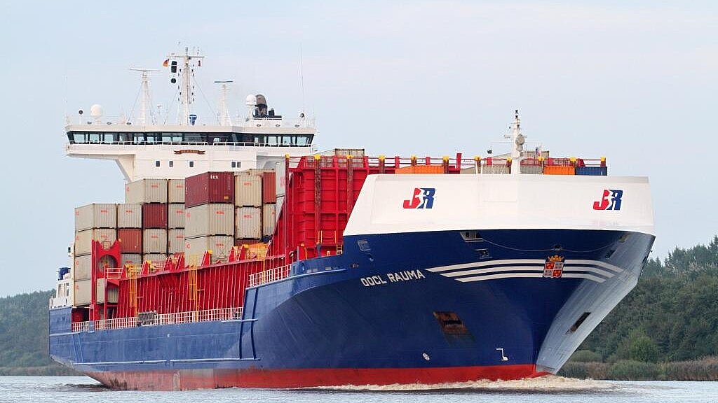 „OOCL Rauma“ („Elysee“) kommt weitere fünf bis sechs Monate für OOCL in Fahrt. Foto: Zech „OOCL Rauma“ („Elysee“) kommt weitere fünf bis sechs Monate für OOCL in Fahrt. Foto: Zech