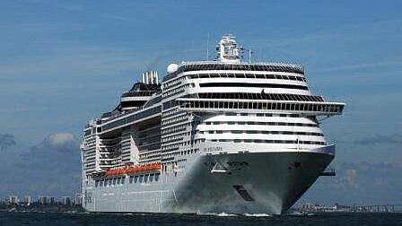 Das Design des GNMTC-Neubaus ist der 2009 gelieferten „MSC Splendida“ sehr ähnlich. Foto: STX Europe Das Design des GNMTC-Neubaus ist der 2009 gelieferten „MSC Splendida“ sehr ähnlich. Foto: STX Europe