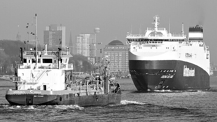 Hopperbagger Ijsseldelta