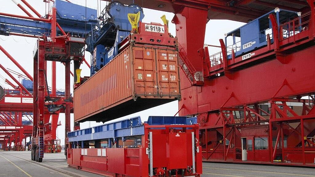 Am MSC Gate in Bremerhaven wurden rund rund 1,7 Million TEU umgeschlagen. Foto: Lloyd Fonds