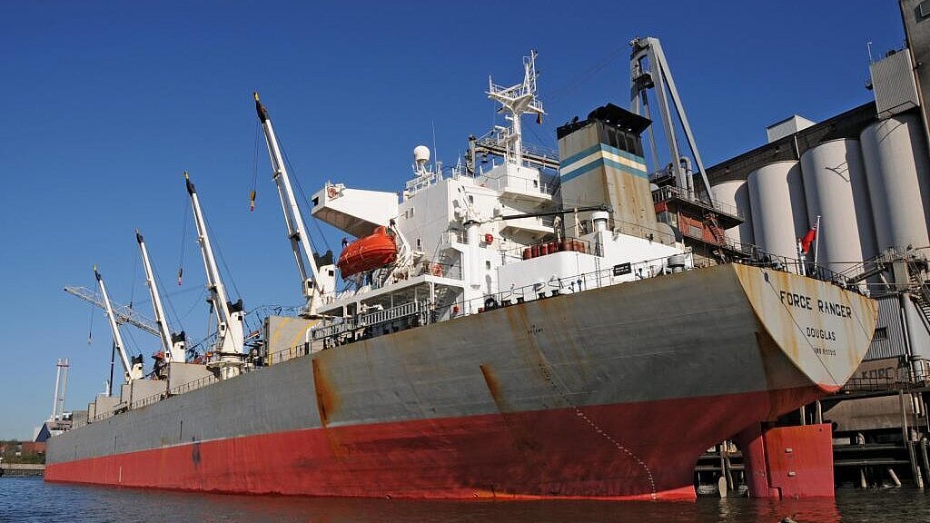 Handymax-Bulker "Force Ranger". Foto: Hasenpusch