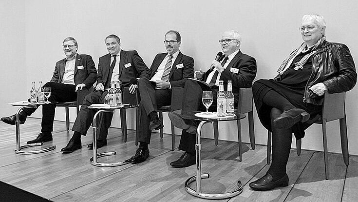 Gustav Herzog, Martin Staats, Lutz Lauenroth, Reinhard Klingen, Valerie Wilms