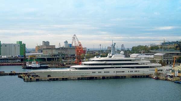 Die „Eclipse“ lag jetzt für vier Wochen bei Fincantieri in Triest im Dock. Foto: Fincantieri Die „Eclipse“ lag jetzt für vier Wochen bei Fincantieri in Triest im Dock. Foto: Fincantieri