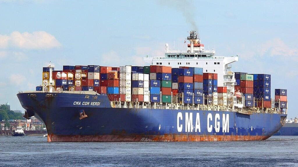 Die "CMA CGM Verdi" wurde kürzlich mit fünfjähriger Rückcharter verkauft. Foto: Andreas