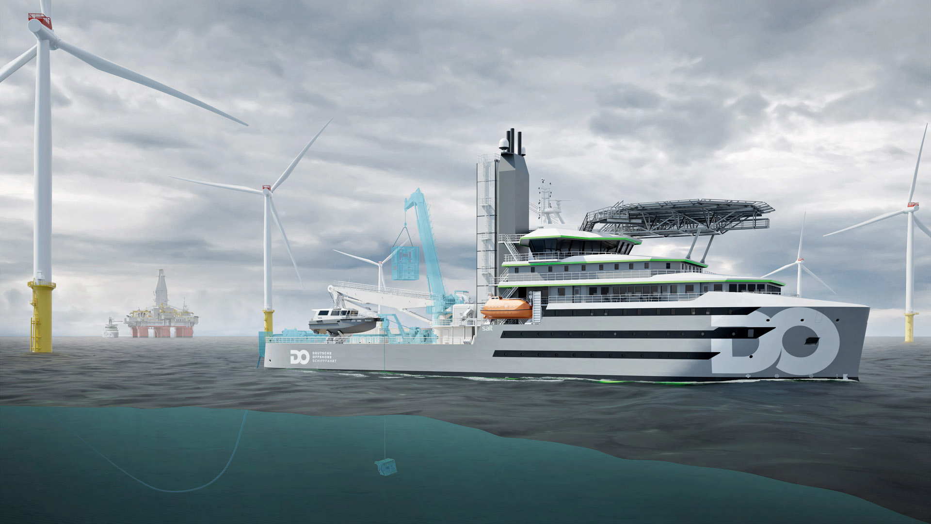 Cssc Design Joint Venture ordert vier Serviceschiffe - THB